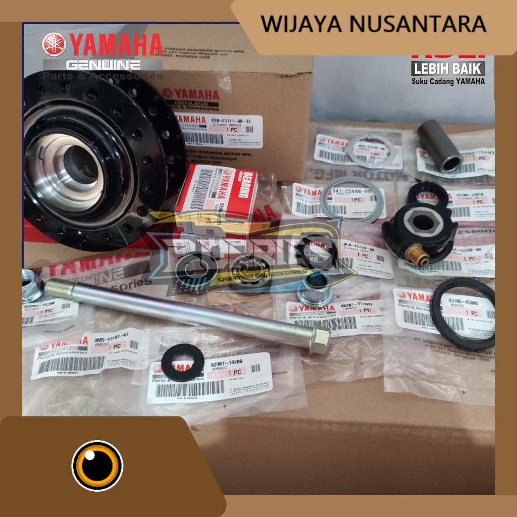 Tromol Depan Rx King Set Bosh As Roda Gearbox original Yamaha