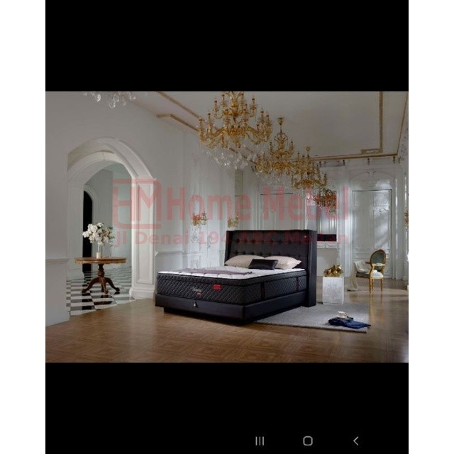 PROMO TERMURAH Kasur springbed merk asli original Helux type Vinka tebal kasur 37cm. bisa hanya kasu