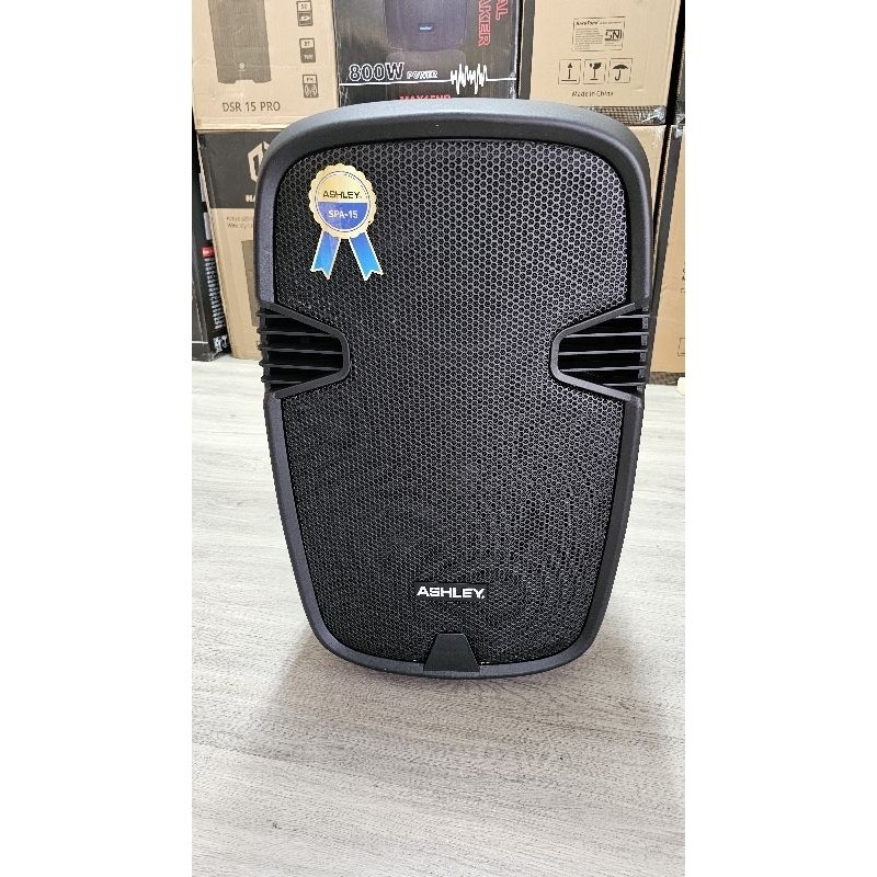 Speaker Aktif Portable Ashley Wireless 15 inch 400 watt Bluetooth Original