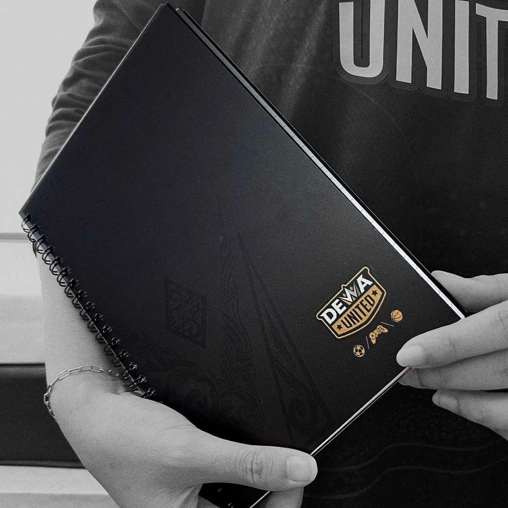 

Dewa United Spiral Notebook
