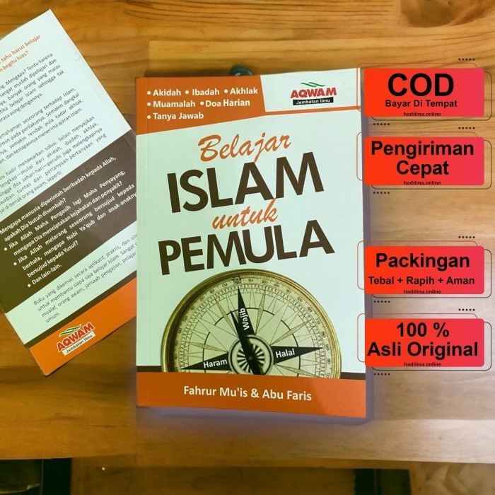 buku belajar islam untuk pemula aqwam / cara mudah belajar islam