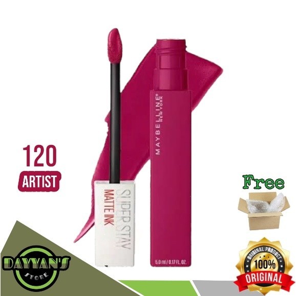 Lipstik - Maybelline Superstay Matte Ink 120 Artist
