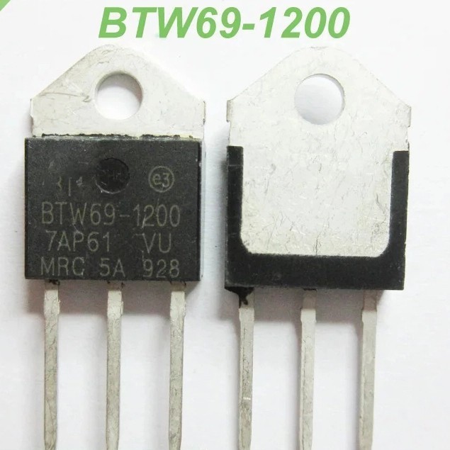 BTW69-1200 BTW691200 BTW69 1200V Satu Arah Dikendalikan TO-3P