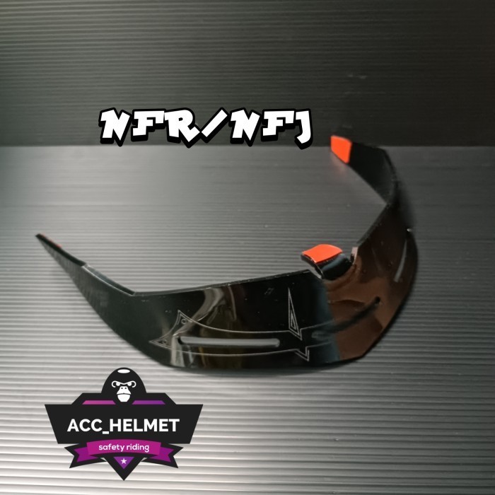 TERBARU Spoiler Helm KYT NFR / Spoiler KYT NFJ AKRILIK