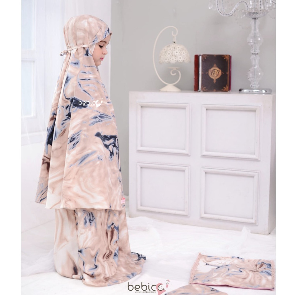 BEBICA Amkana Prayer Set Defect [Mukena Couple Ibu - Anak]