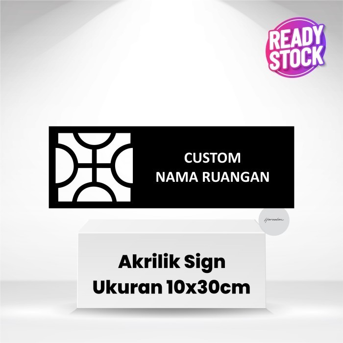 

Custom Nama Ruangan Signage Akrilik Sign Board Acrylic Papan Akrilik 3