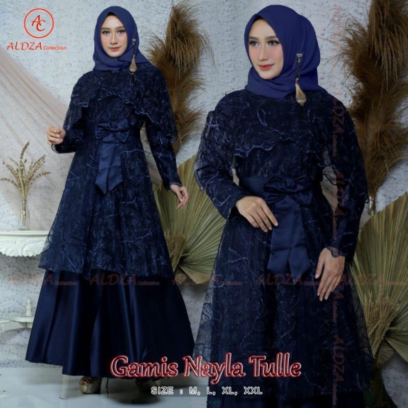Kebaya Gamis Manohara 4/ Kebaya Modren/ Kebaya Muslim/ Kebaya Wisuda/ Kebaya Lamaran. Kebaya Pesta/ 
