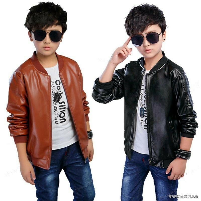 PAYDAY 3.3 | Jaket anak laki-laki untuk umur  3 sampai 12 tahun kulit sintetis