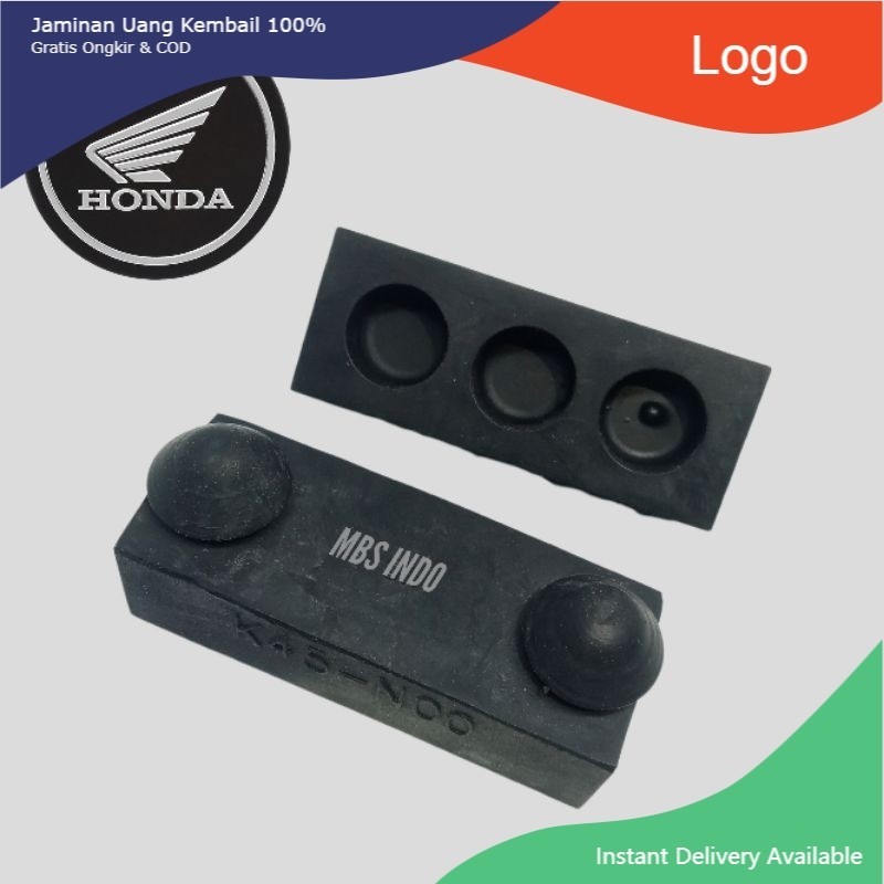 Rubber Damping Vibration HONDA ORIGINAL /karet bantalan jok Karet Jok Honda Win Tiger GL Mega pro c7