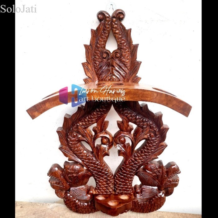 

Blawong keris naga isi 3, kayu jati antik