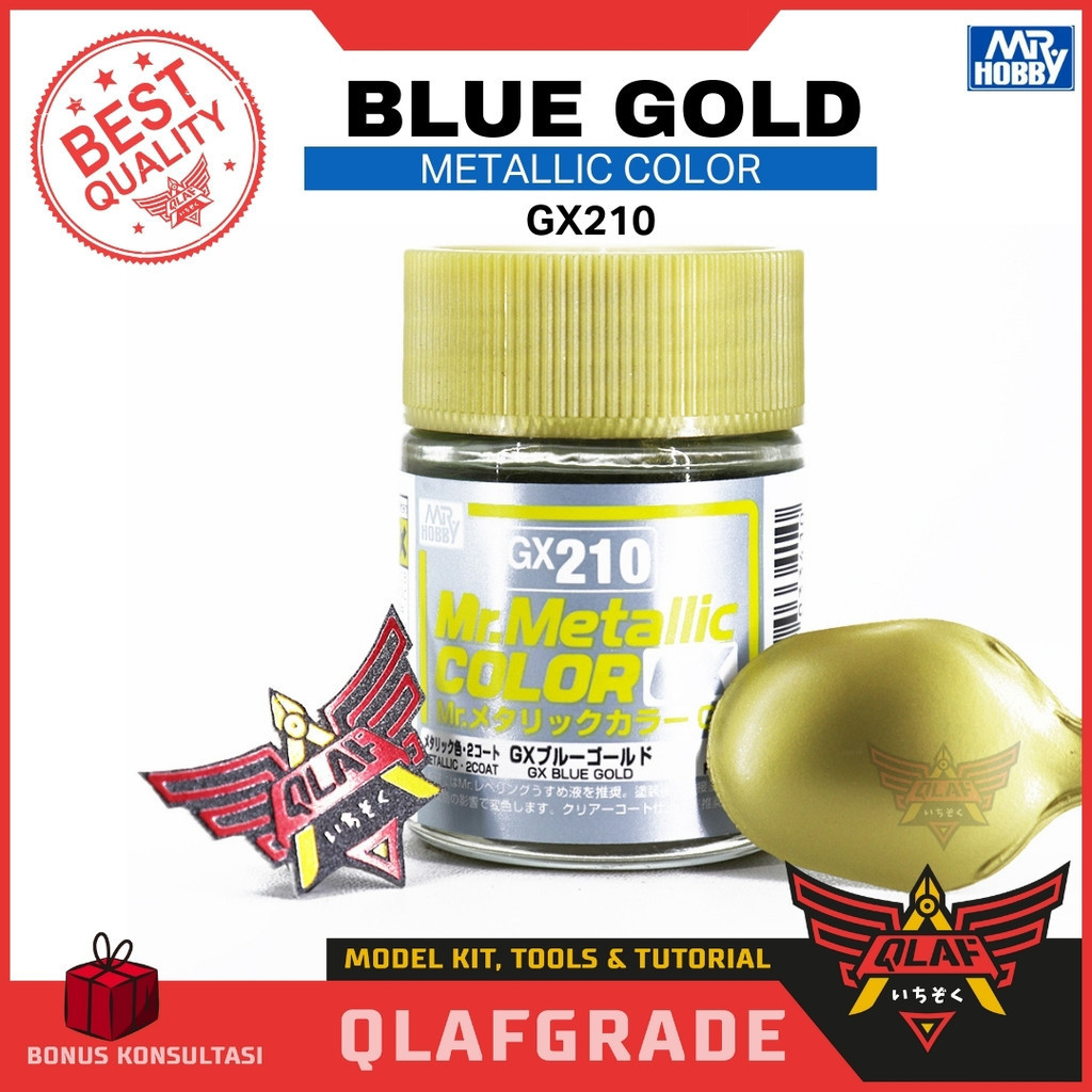 Mr Color GX BLUE GOLD GX210 GX 210 cat gundam model kit airbrush