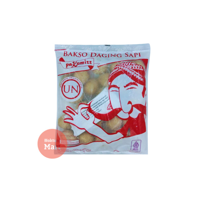 

Pak Kumiz Bakso Sapi Unyil UN-25 isi 25butir 225gr
