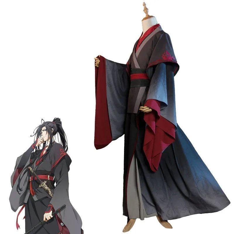Hot Cool Cosplay Wei Wuxian Cosplay Mo Xuanyu Costume Anime Grandmaster of Demonic Cultivation Cospl