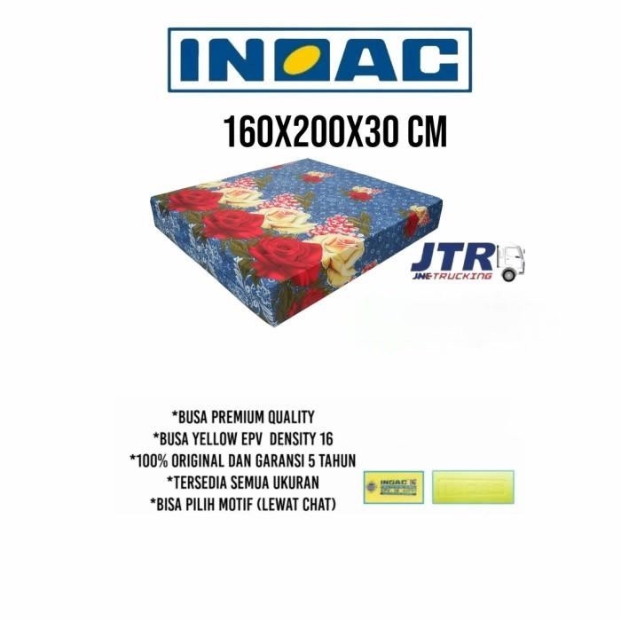 kasur busa inoac original 160x200x30 cm garansi 5 tahun