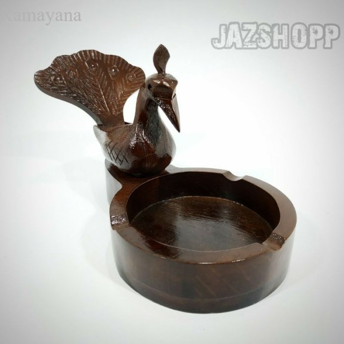 

@qw23 Kerajinan Kayu Jati Ukir Asbak Rokok Unik Murah