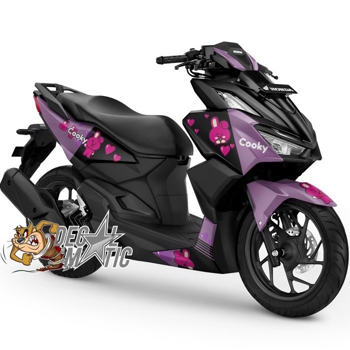 Decal Vario 160 Full Body Stiker Full Body Motor Honda Vario 160 ABS non ABS - BTS BT21 Cooky