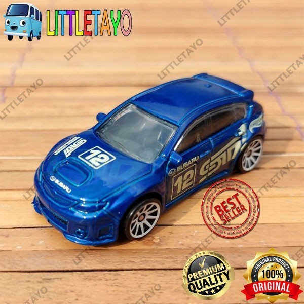 HOTWHEELS LOOSE SUBARU WRX STI BIRU - LEPASAN DARI JDM MULTIPACK -OCS25
