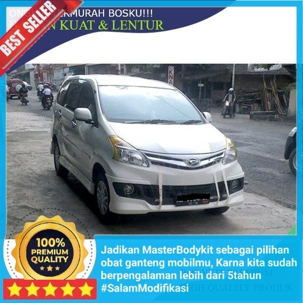 BEMPER BODYKIT ALL NEW AVANZA TRD SMPING LUXURY . Kualitas Grade A kuat-tebal-lentur Original