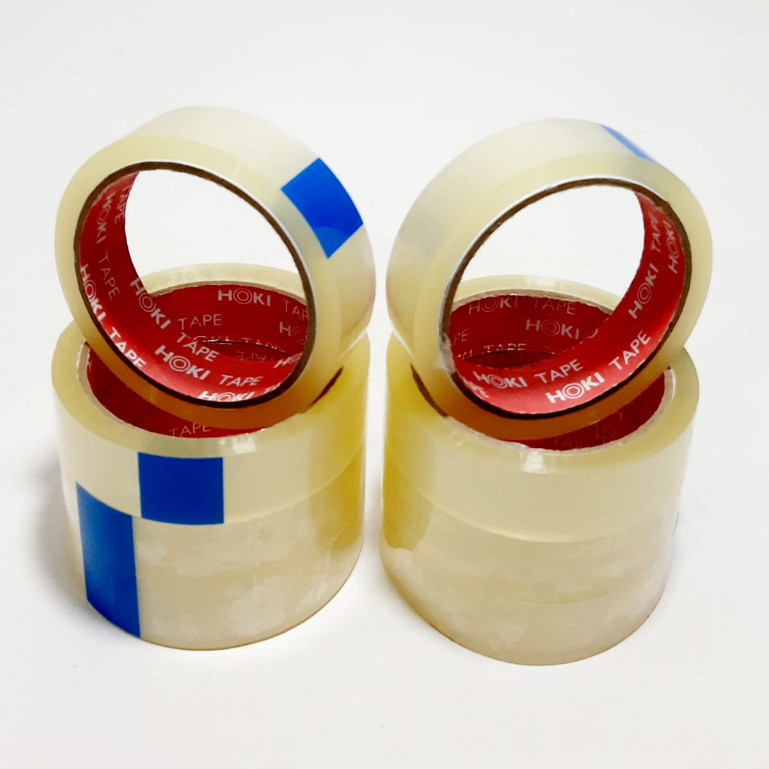 

HARGA GROSIR (1ROLL / 6 pcs) ISOLASI / SELOTIP BENING SUPER CLEAR 1" INCH X 24mm X 72 YARD BERKUALITAS
