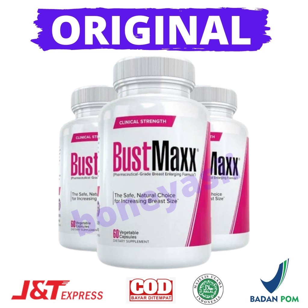 Bustmaxx Original Obat Pembesar Pengencang Payudara Hasil Cepat Bust Maxx 100% Asli - artinormeeasli