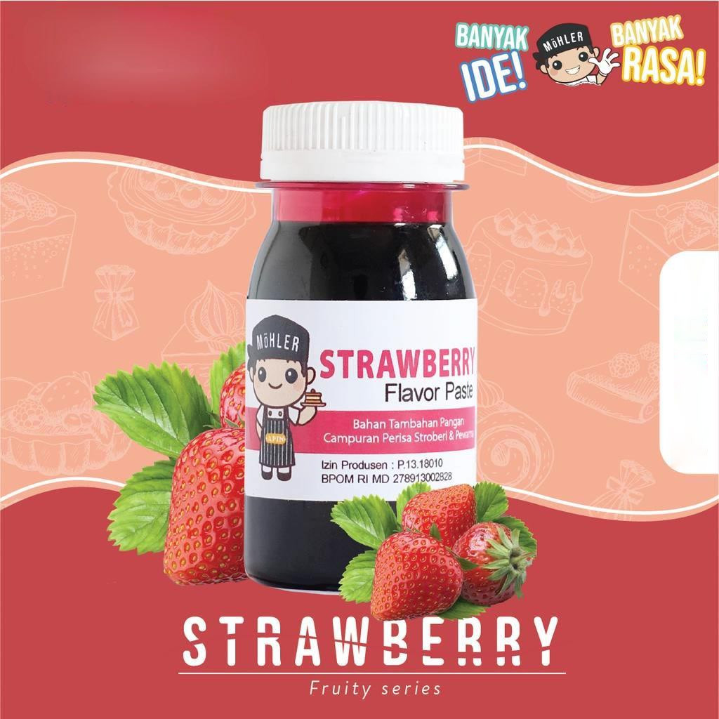 

✨ TOMOTOSTORE ✨ MOHLER Pasta Perisa Pewarna Strawberry