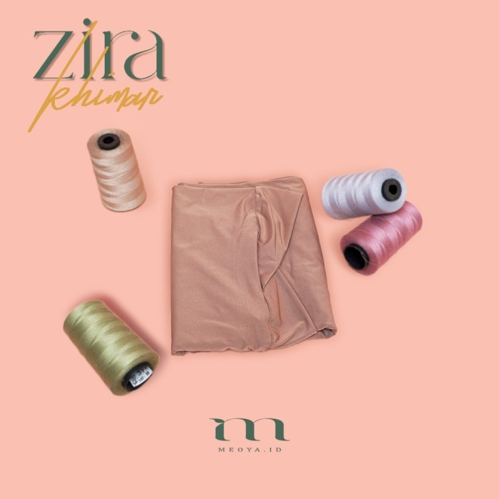 Khimar Syari Dagu Malay XL-XXL Jersey Zira by Meoya - Sage, XXL