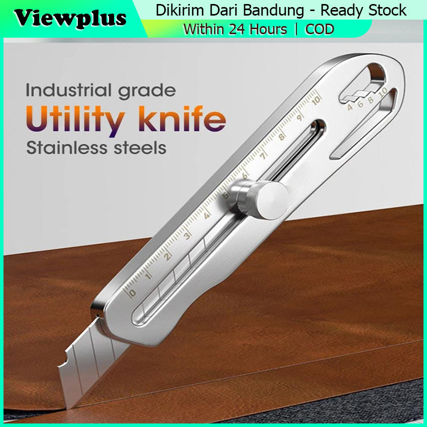 

Cutter Pisau 18mm Cutter Besi Stainless Besar Multifungsi Baja Cutter Besi Stainless Besar Cutter
