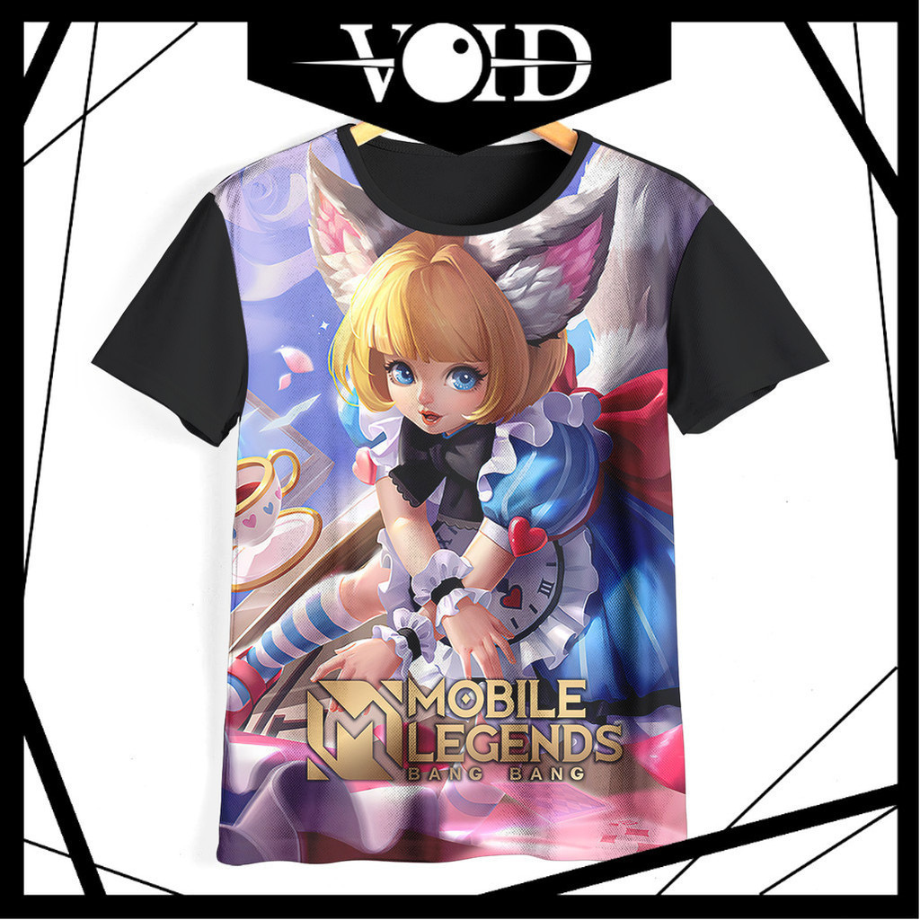 Kaos Mobile Legends Keren dan Adem | Kaos Mobile Legends Anak & Dewasa | 27SML Skin Mobile Legend Na