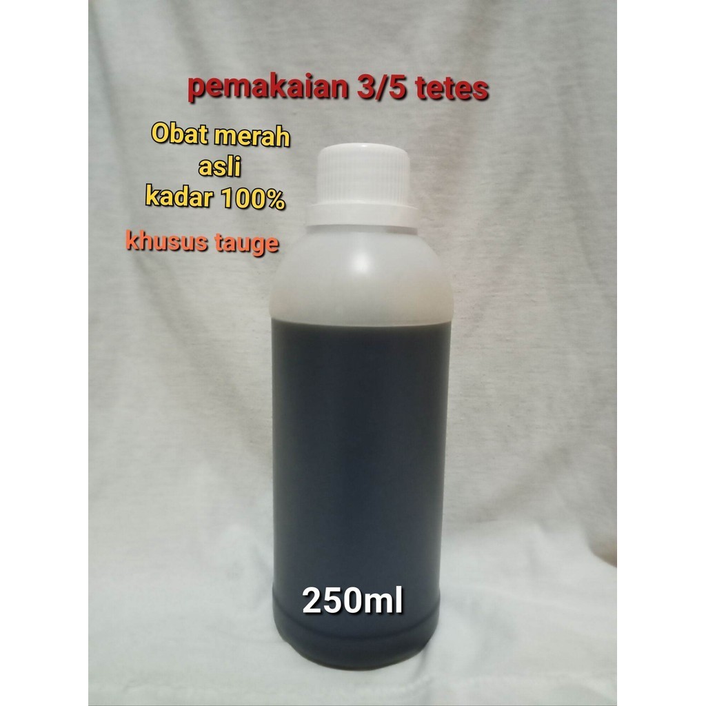 Obat merah khusus tauge 250ml, pupuk Tauge ( toge )