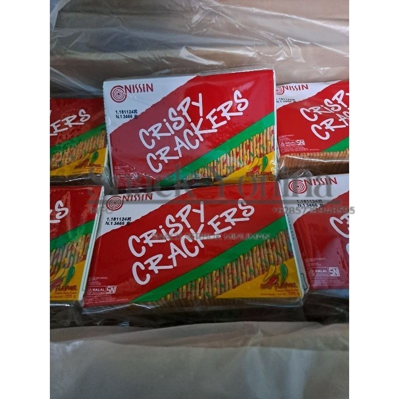 

Nissin Crispy Crackers Spicy (pedas)Gratis Ongkir & COD