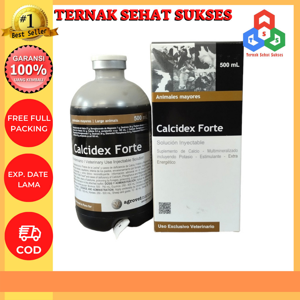 CALCIDEX FORTE 500 ML AGROVET TSS1