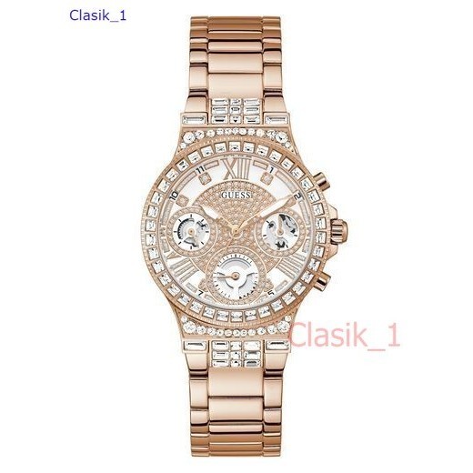 Original 100% GUESS GW0320L3  MOONLIGHT Jam Tangan Wanita  Rose Gold