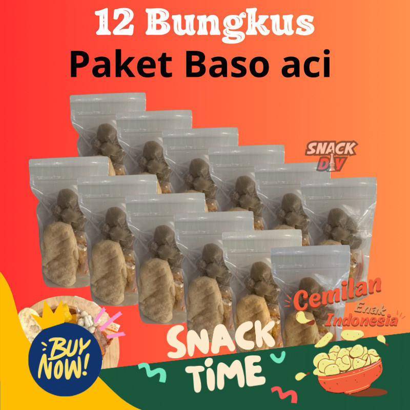 

Special Diskon PEKET USAHA 12 BUNGKUS BASO ACI