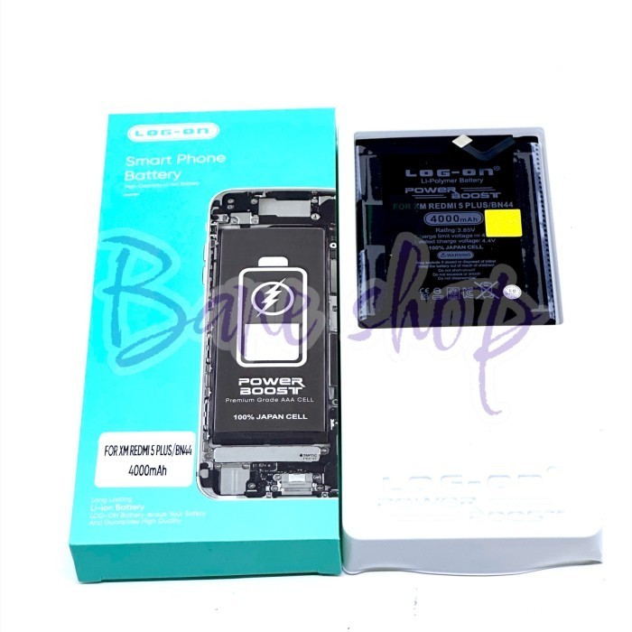 BATERAI LOG ON XIAOMI REDMI 5+ REDMI 5 PLUS BN44 BN 44 - DOUBLE POWER BATRE