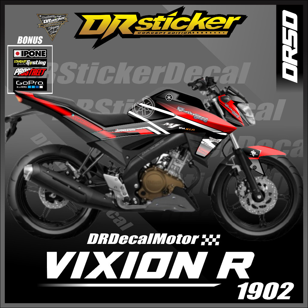 stiker decal custom stiker motor vixion r decal stiker vixion  stiker stiker motor stiker vixion r  