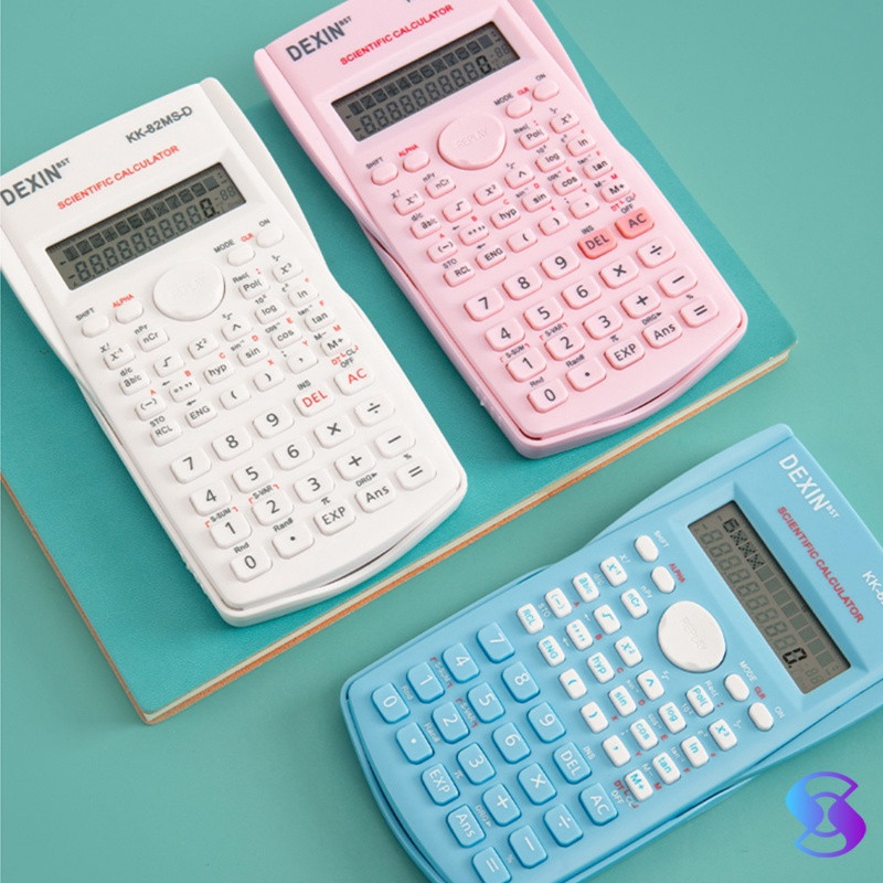 

Ready✅Kalkulator Color Function Scientific Kalkulator 24 Fungsi Kalkulasi 3 Warna 1700 scientific calculator