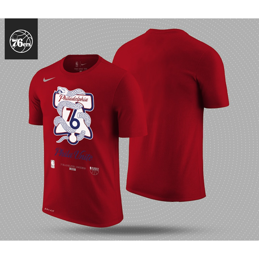 NBA - Philadelphia 76ers Sixers 2021 Playoffs Mantra Tshirt Baju Kaos Basket