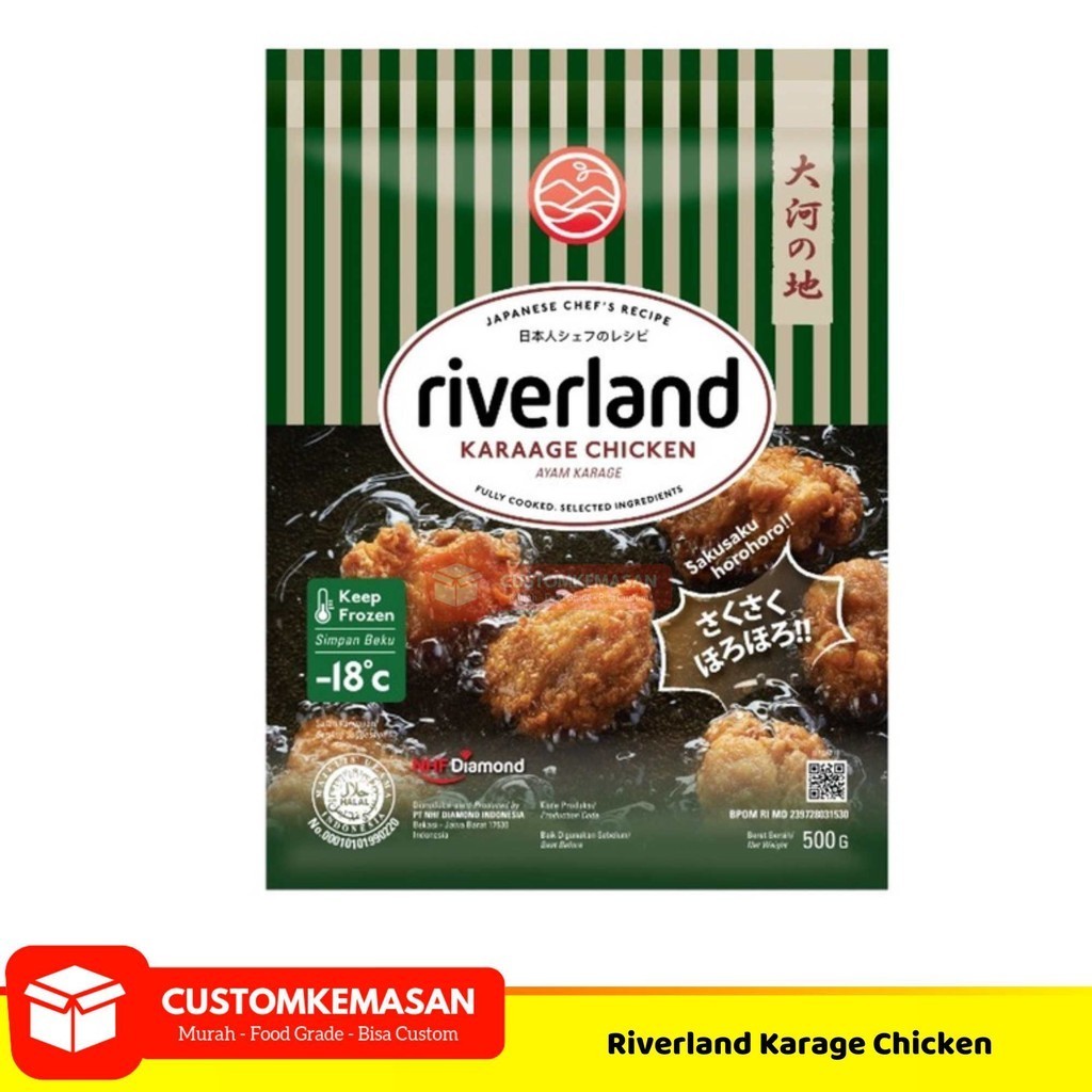 

Riverland Chicken Karaage 500g / Chiken Karage / Karage / Karage Riverland / Riverland Karaage / Chicken Karage / Chicken Karage Riverland /