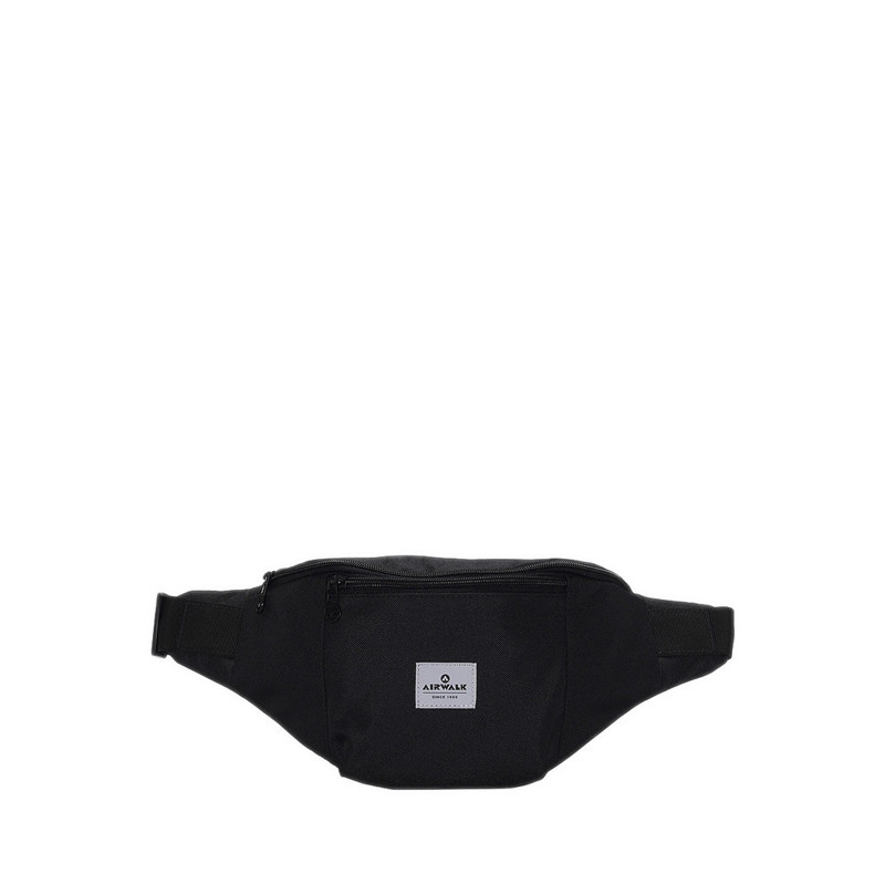 Airwalk Brahm Unisex Waist bag- Black