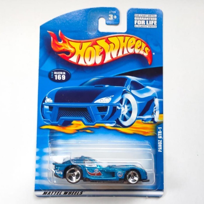 HW Hot Wheels Panoz GTR 1 biru 2000 - Bubble bening -DD24