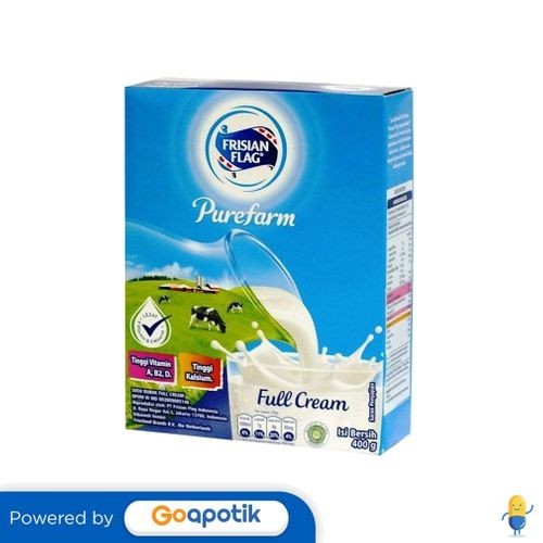 

Frisian Flag Purefarm Full Cream 400 Gram Box