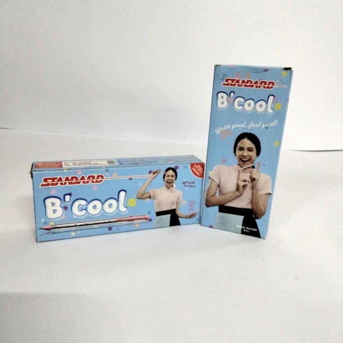 

Ballpoint STANDARD B'COOL - Hitam 12 Pcs