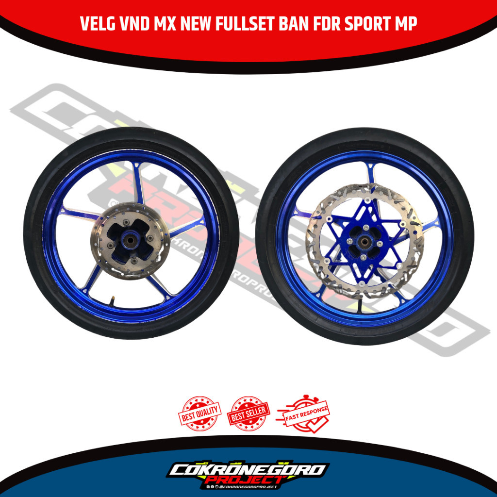 VELG VND MX NEW FULLSET BAN FDR SPORT MP