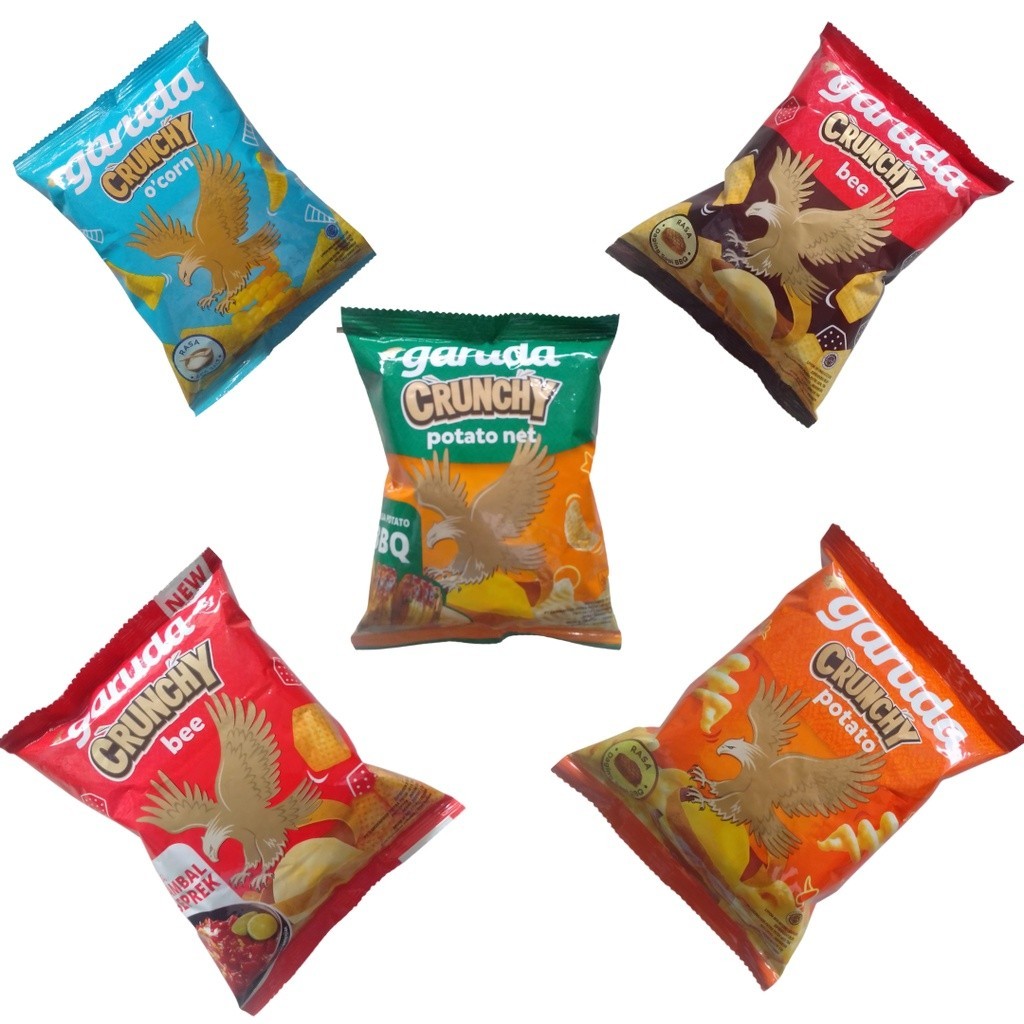 

Promo GARUDA FOOD CRUNCHY 13-18 gr Kecil