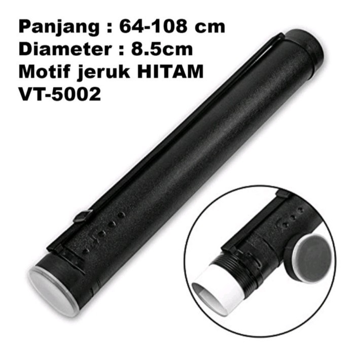 

V-TEC Tabung Gambar Motif Kulit Jeruk / Drafting Tube 8.5cm type 5002