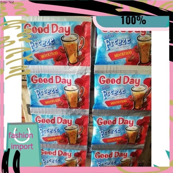 

SBY LIVE- Good Day Freeze Mochafrio renteng 30g