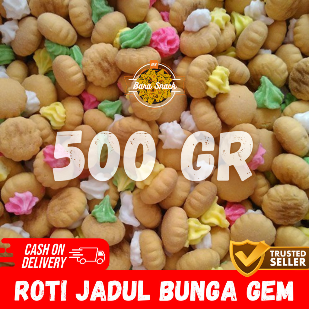 

[ 500gr ] Biskuit Jadul Gemrose / Kue Kancing / Roti Benik / Camilan Snack Kiloan Murah -B