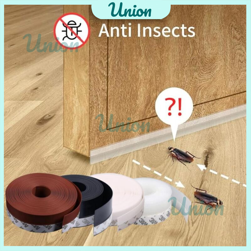 UM Penutup Lubang Bawah Pintu 4.5Cmx1M / Door Bottom Seal / Karet Penutup Celah Bawah Pintu Door Sea