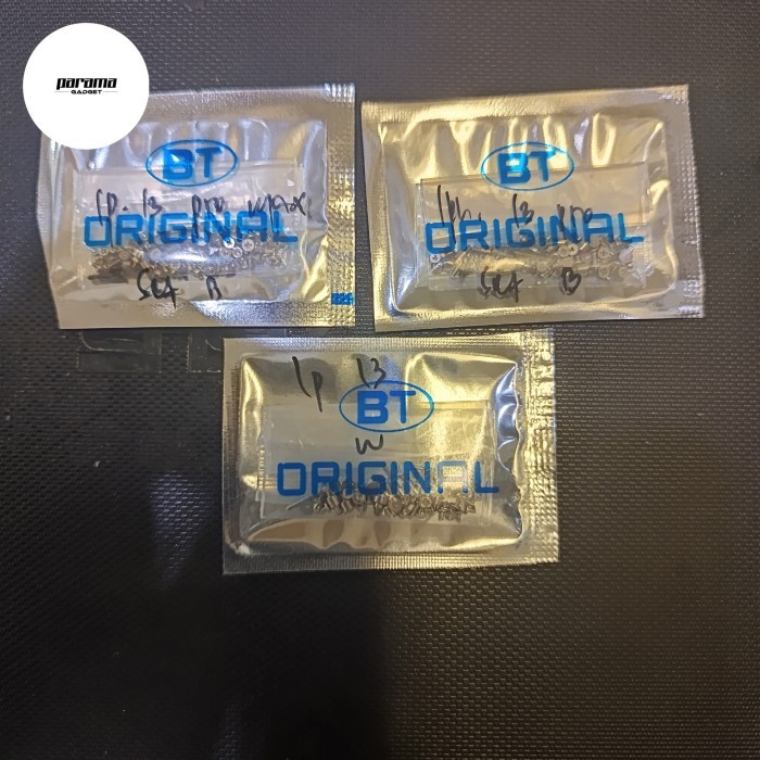 BAUT MUR PENUTUP COVER PLATE MESIN BATERAI IPHONE 13 13 PRO 13 PRO MAX 13 MINI 1 SET - 13