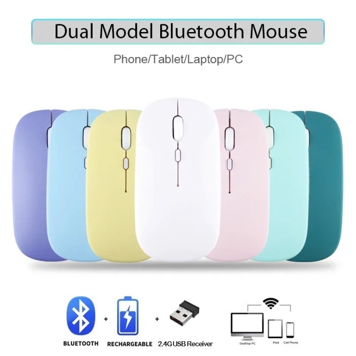 Wireless Mouse Portable for Android Tablet Windows iPad Notebook PC